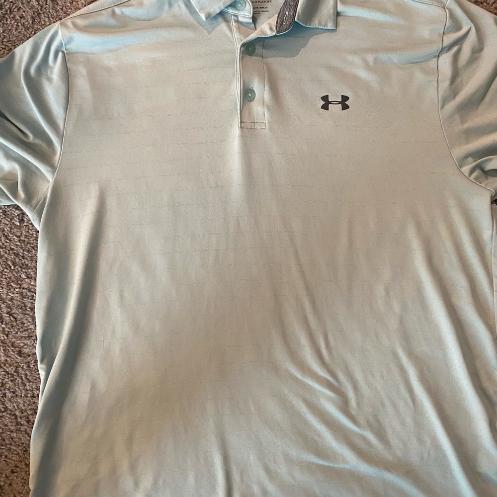 Under Armour Blue Performance Polo Shirt